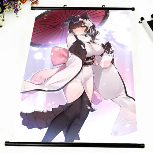 Аниме постер Azur переулок Сексуальная стена прокрутка напечатанная картина