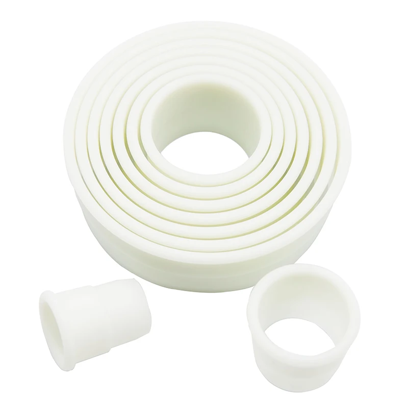 LONSI High Quality Round Nylon Cookies Cutter Set Plastic Mold 3D Biscuit Molds Kitchen Baking Mould | Дом и сад