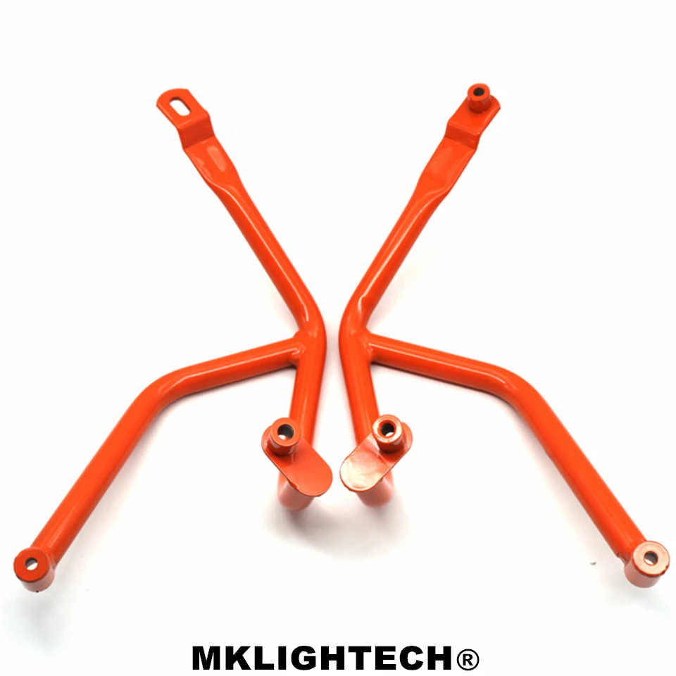 Mklighttech для KTM DUKE 390 KTM390 Duke390 2013 2016 защита двигателя от падения|Накладки и