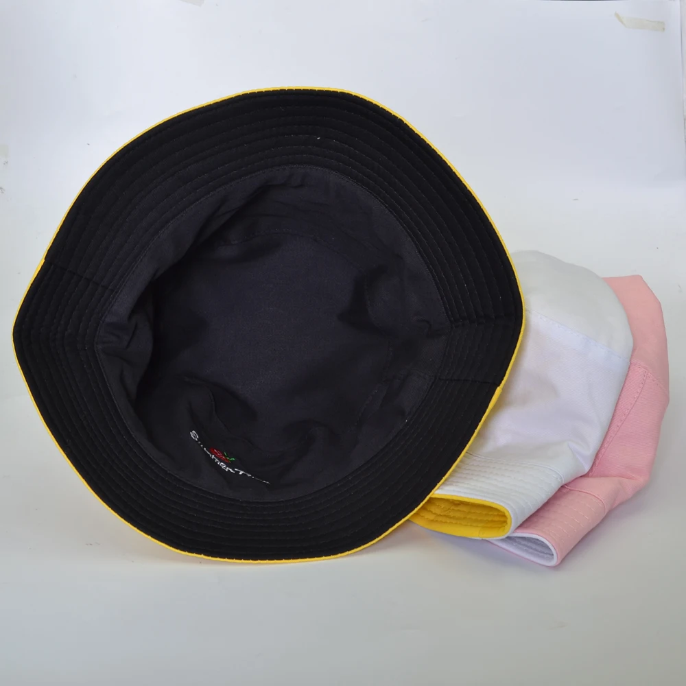 

New Arrival Adult Women Men Two-sided Strawberry Fisherman Hat Sunscreen Outdoors Cap Sun Helmet Cap Fisherman Hat