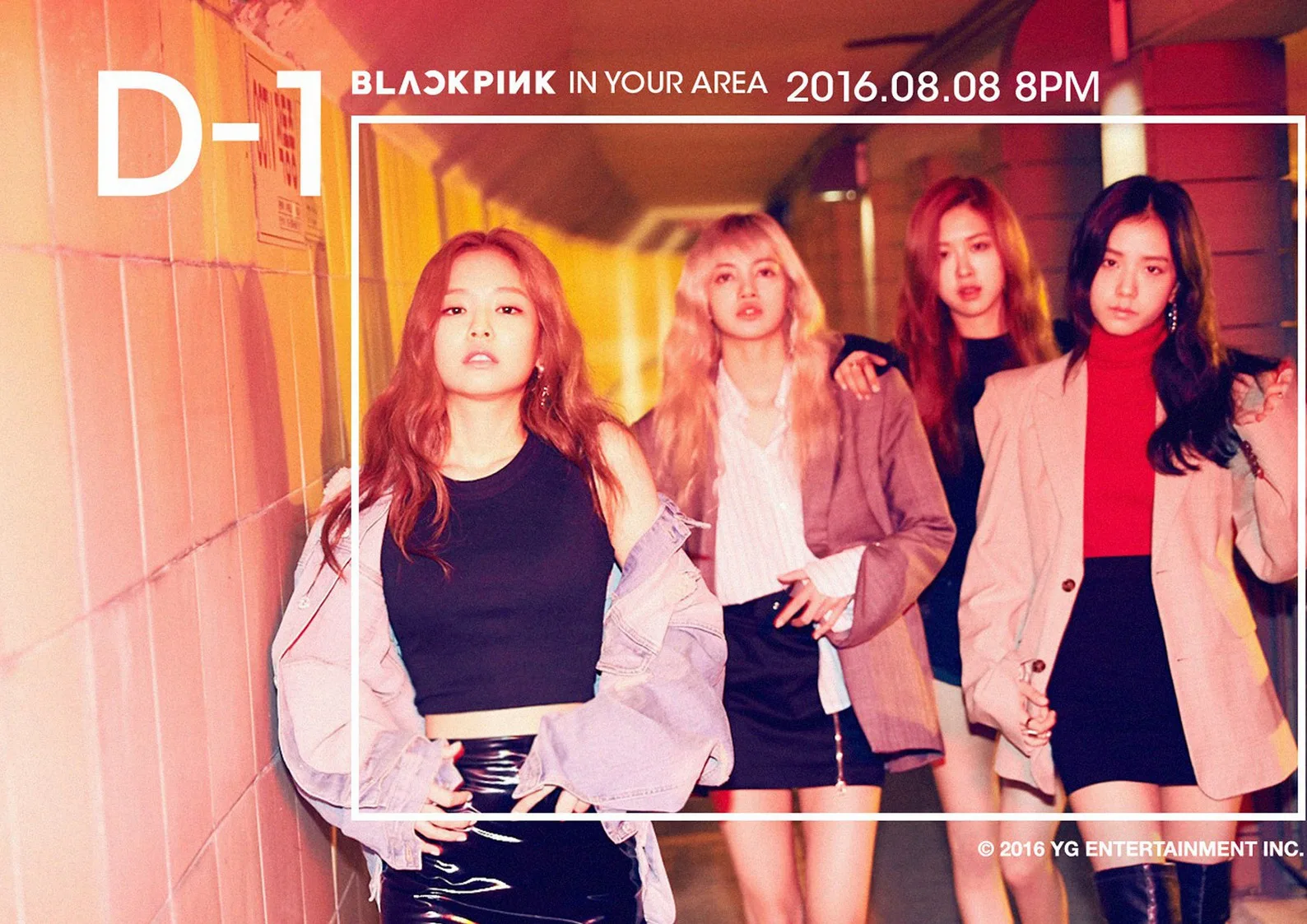 K-pop черный розовый плакаты хорошее качество живопись с покрытием плакат белая бумага на стену для дома и бара Декор