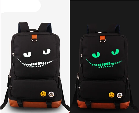 Светящийся рюкзак на плечо в темноте с мультяшным рисунком|shoulder backpack|backpacking