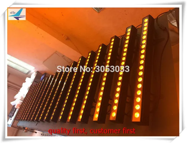 A 18x18 w 6in1 водонепроницаемое уличное линейное освещение LED настенная шайба бегущая
