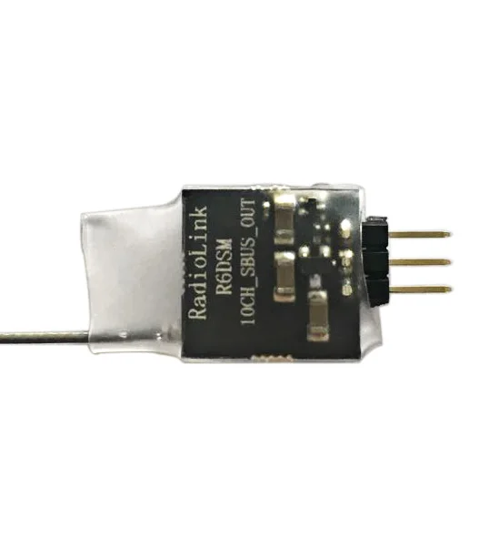Radiolink R6DSM 2.4G 10 channels Receiver DSSS FHSS Spread Spectrum for Transmitters AT9 AT9S AT10 AT10II | Игрушки и хобби