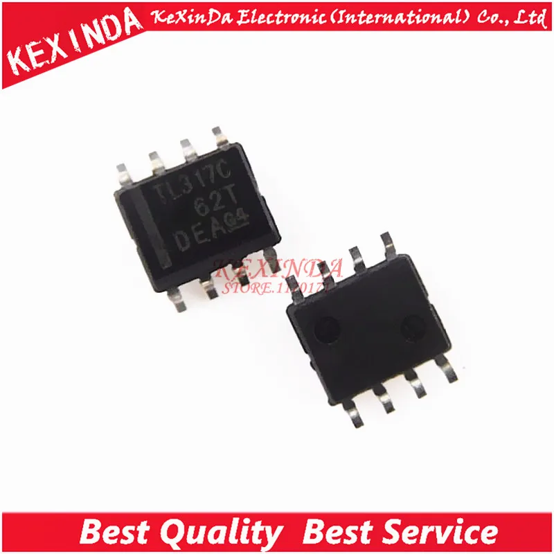 TL317CD TL317C TL317 SOP-8 100 шт./лот Бесплатная доставка | Электронные компоненты и