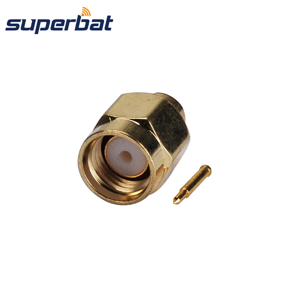 5 шт. штекеры SMA для полужесткого кабеля 141 дюйма RG402 RF|rg402 coaxial cable|male malemale plug |