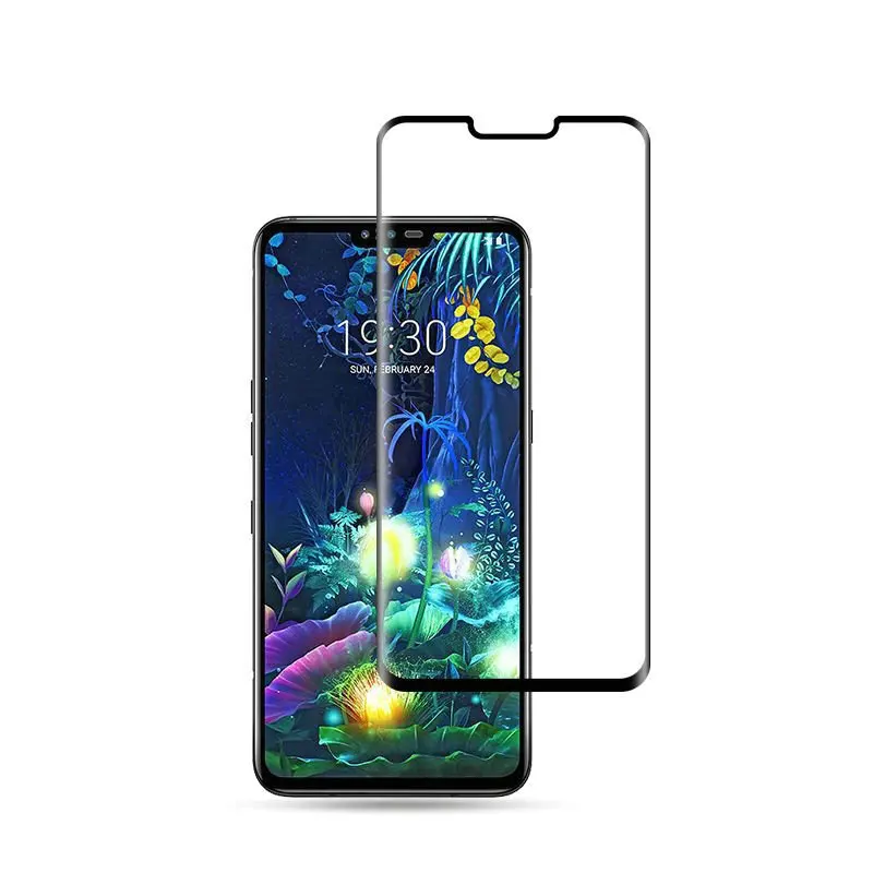3D 9H изогнутый край закаленное стекло протектор экрана для LG V50 ThinQ 5G LM V500N V40 V405QA V405TA