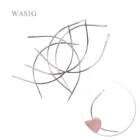 1 пакета (ов) 144 шт. 9 см C Форма изогнутые иглы нитки швейныеткачества иглы для закрытия человеческих волос ткачество