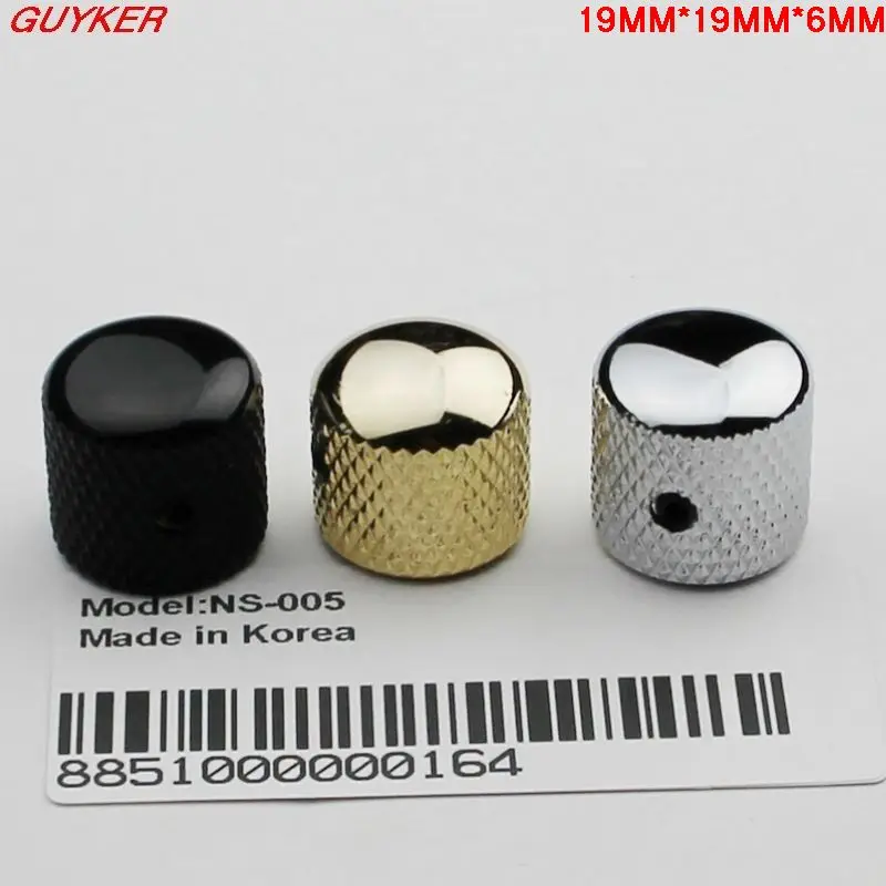 1 шт. хромированная черная золотая электрическая гитара ручки для бас гитары 19 мм