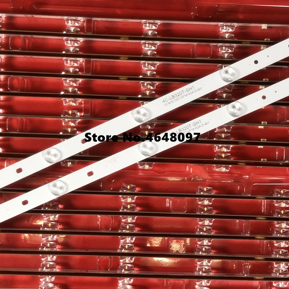 1 комплект = 3pcsnew оригинальный Светодиодные ленты для T CL Роза PB08D606173BL052 002H 4C LB320T SH1