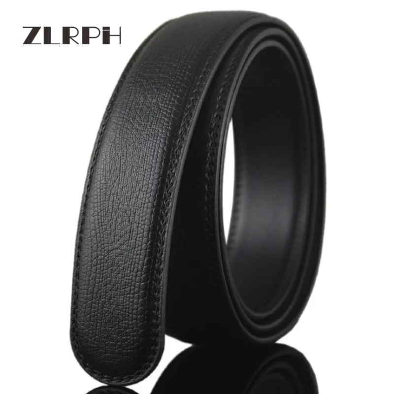 

ZLRPH New Designer Men's Belts Fashion Genuine Leather Cowskin Belt for Men High Quality Automatic Buckle Male Waist Strap 3.5cm