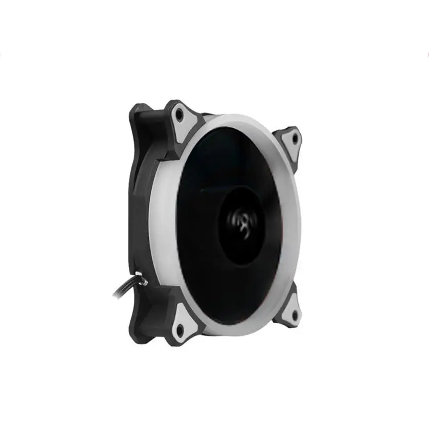 Кулер для процессора master rgb Вентилятор охлаждения 120 мм 120x120x25 мм 12 В DC бесщеточный PC чехол для компьютера Вентилятор охлаждения радиаторы 1200PRM с кабелем
