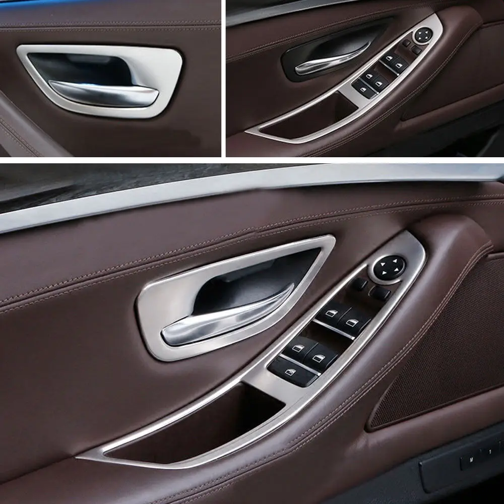 8 шт. Автомобилей стайлинг детектор автомобилей накладка Для bmw 5 Серии F10 11 16 LHD
