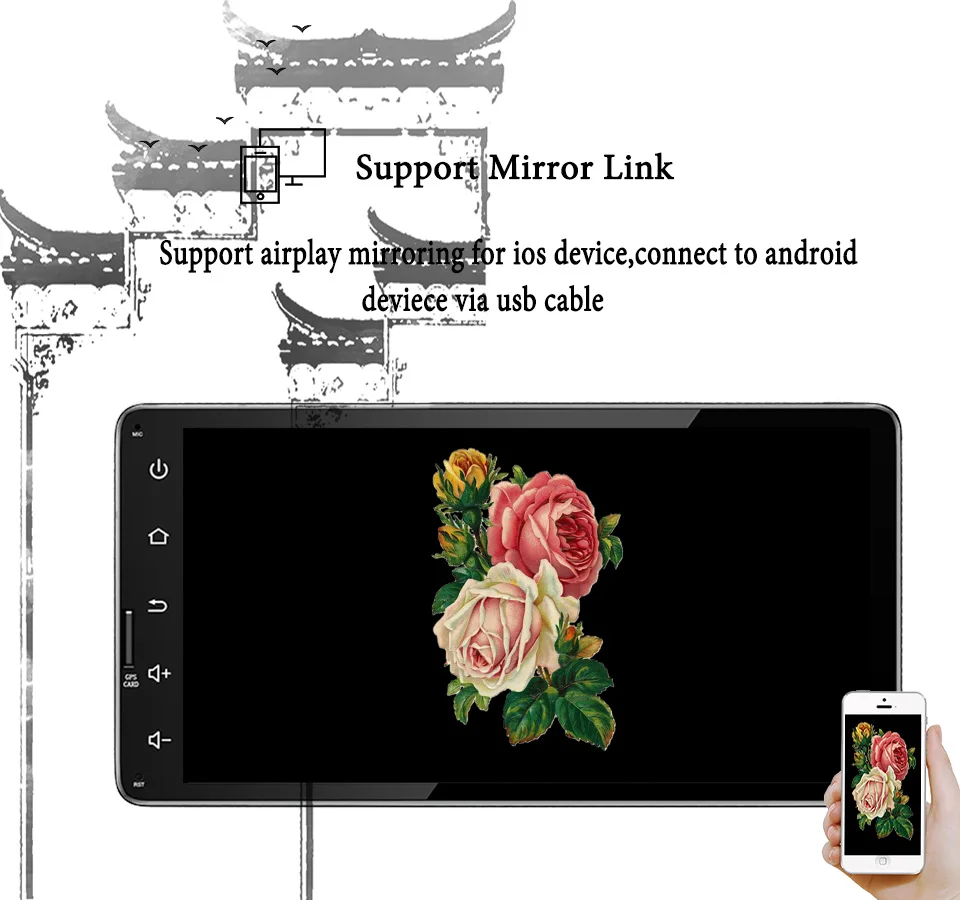 IPS Android 9 0 64G Автомобильный мультимедийный DVD GPS навигация 2 din для Mitsubishi Pajero V93 V97