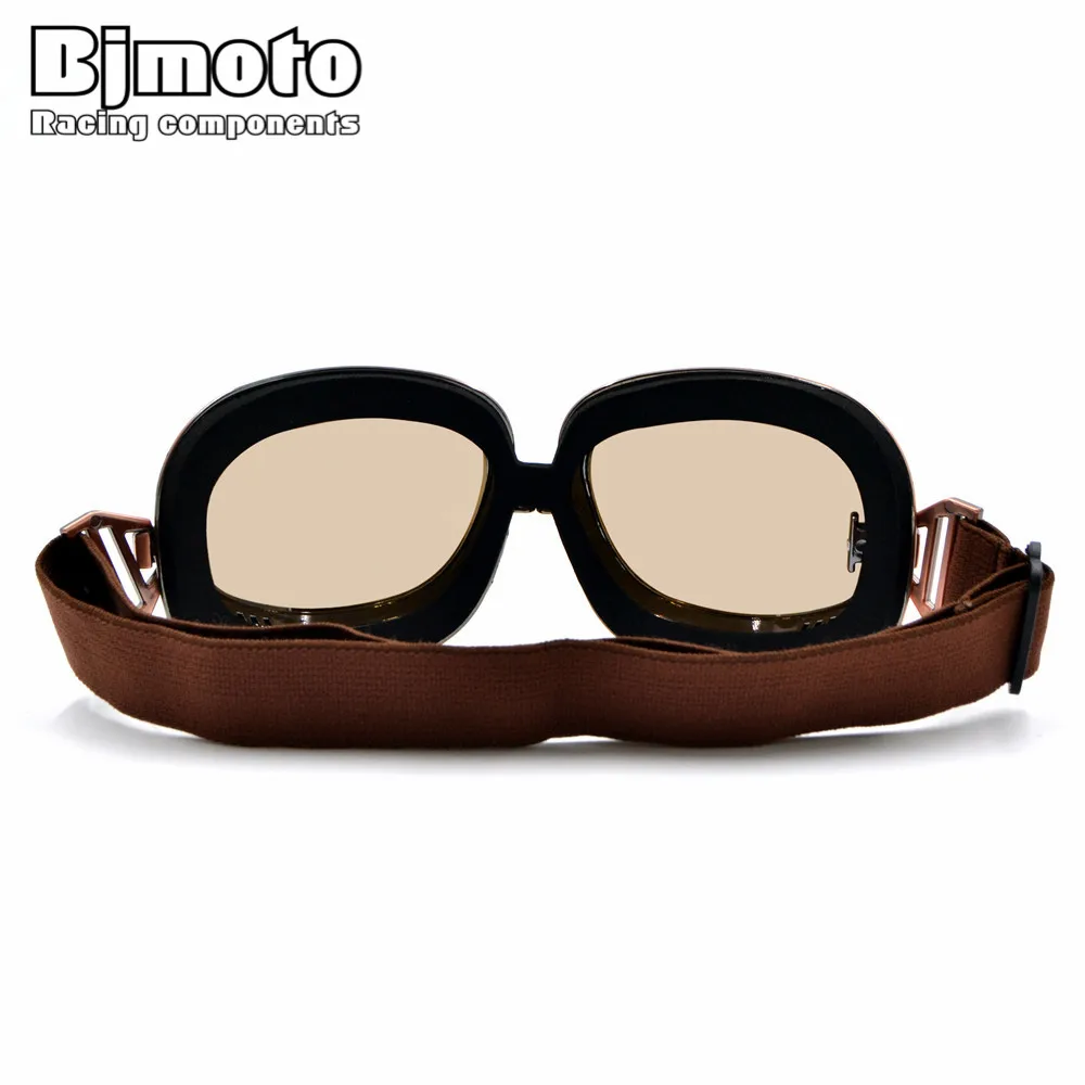 Очки MX для мотокросса винтажные очки с медной оправой открытого лица шлем Ретро