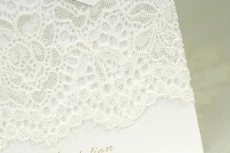 Свадебные приглашения сердце жемчугом и Кружево белого цвета|wedding invitations|wedding