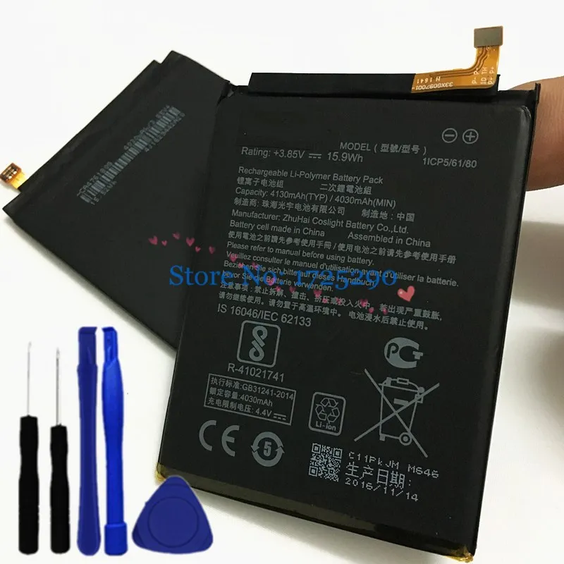 TMIOLOC новый оригинальный ZB570T 4130 мАч C11p1611 Аккумулятор для ASUS Zenfone Pegasus 4S Max Plus M1 ZB570TL