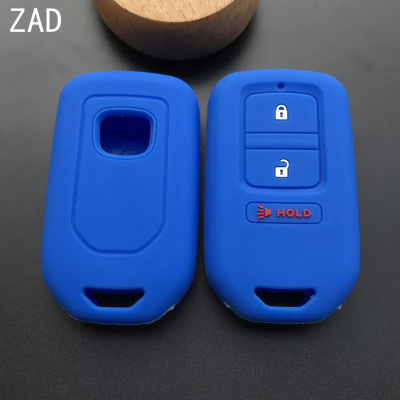ZAD silicone rubber car key case cover for honda fit jade CRV VEZEL XRV CRIDE 3 buttons | Автомобили и мотоциклы