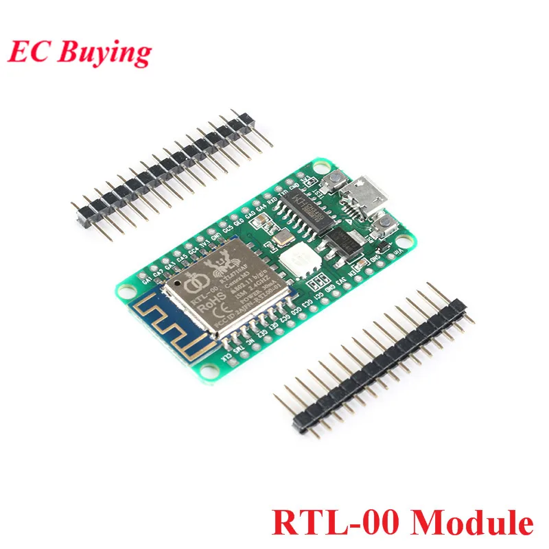 RTL-00 Module RTL8710 беспроводной модуль WiFi трансивер модуль тестовая макетная плата передатчик приемник RTL-00 RTL-01 Встроенная антенна - Цвет: RTL-00 Module