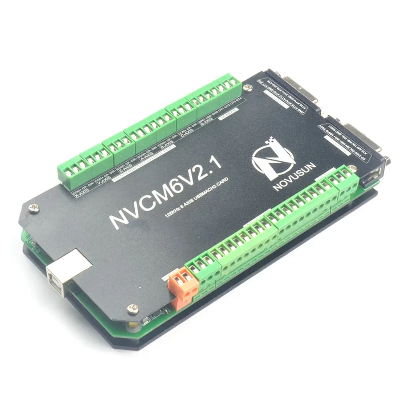Плата управления движением 3/4/5/6 осей 200 кГц NVCM V2.1 MACH3 USB ЧПУ для маршрутизатора с