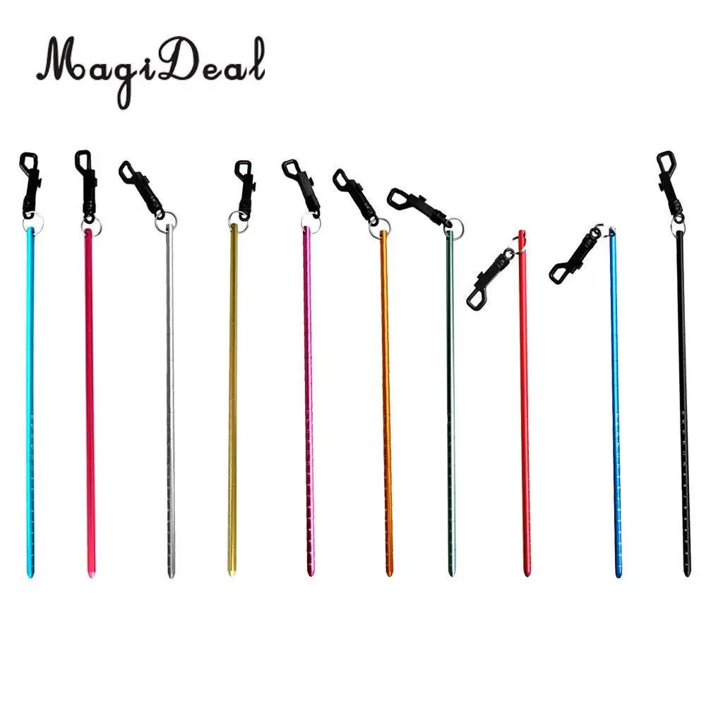 Алюминиевая Удочка MagiDeal для подводного плавания зажим безопасного дайвинга