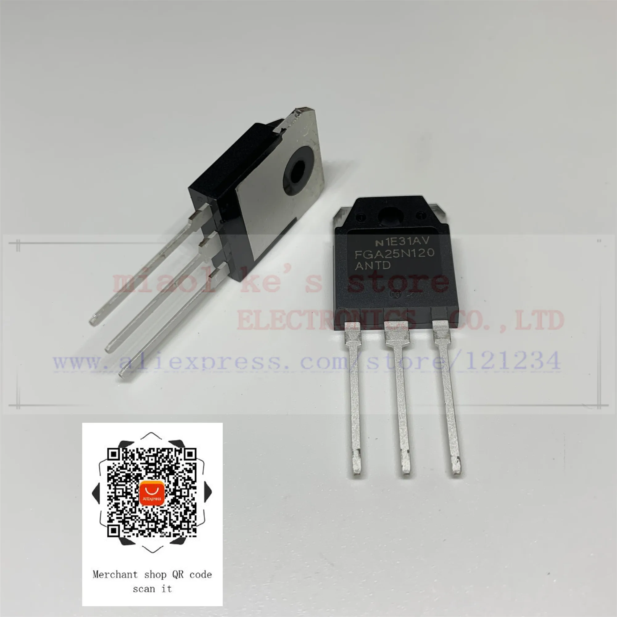 [5 шт/1 лот]: FGA25N120ANTDTU-F109 FGA25N120ANTDTU FGA25N120ANTD FGA25N120 FGA25N120AN 25N120-IGBT 1200V 50A 312W