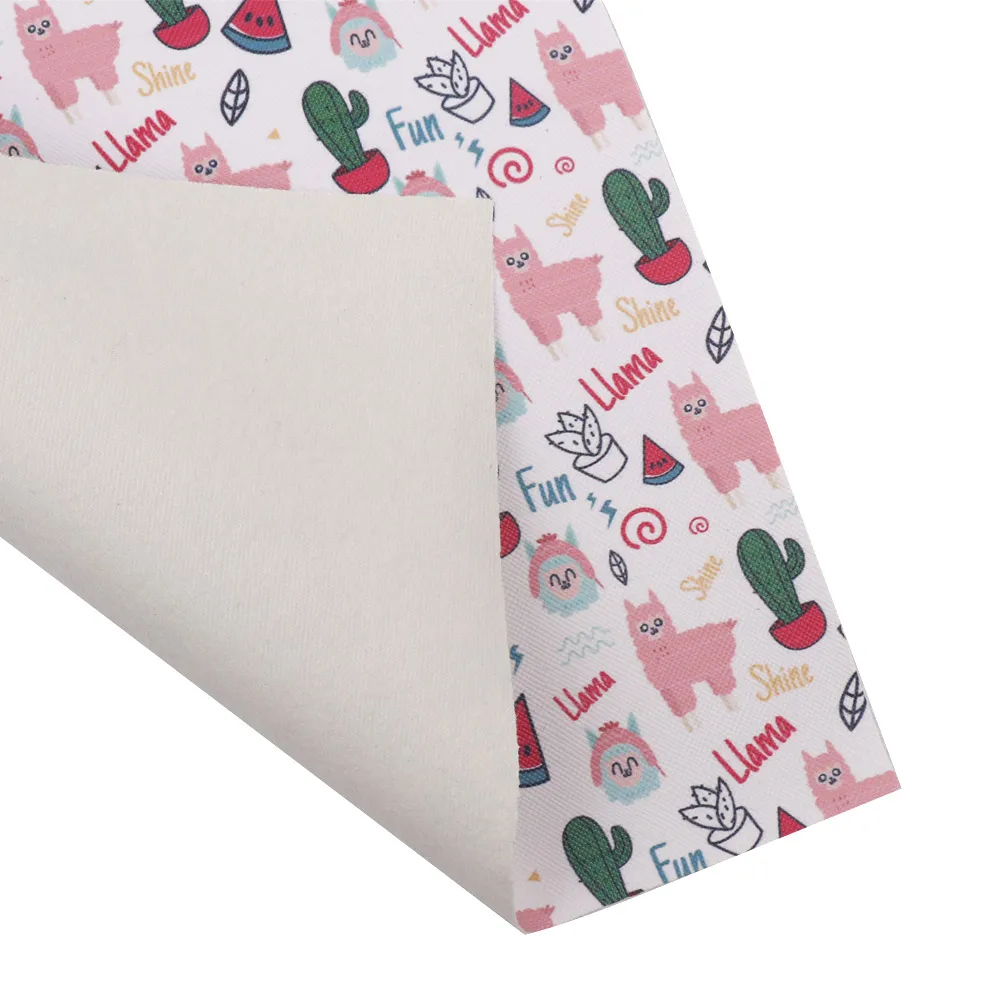 Простыня из синтетической кожи с принтом единорога 22 х30 см | Дом и сад