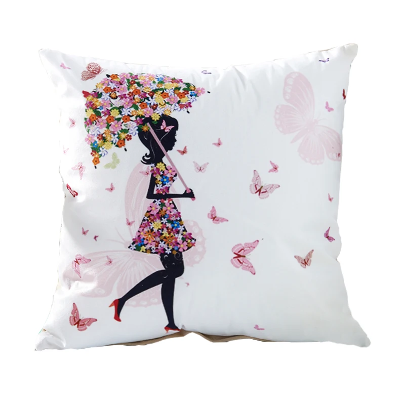 Декоративная наволочка RUBIHOME для дивана домашний декор мягкий плюшевый материал