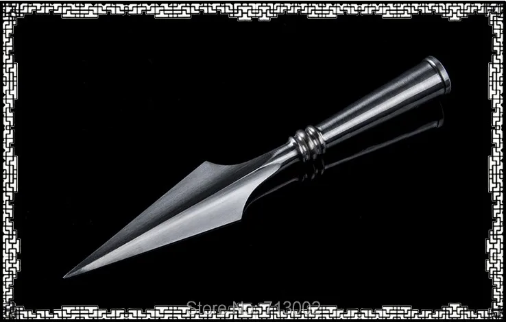 WuShu Spear lance Martial arts CHINESE Stainless steel SPEARHEAD KungFu Saber Quality | Дом и сад