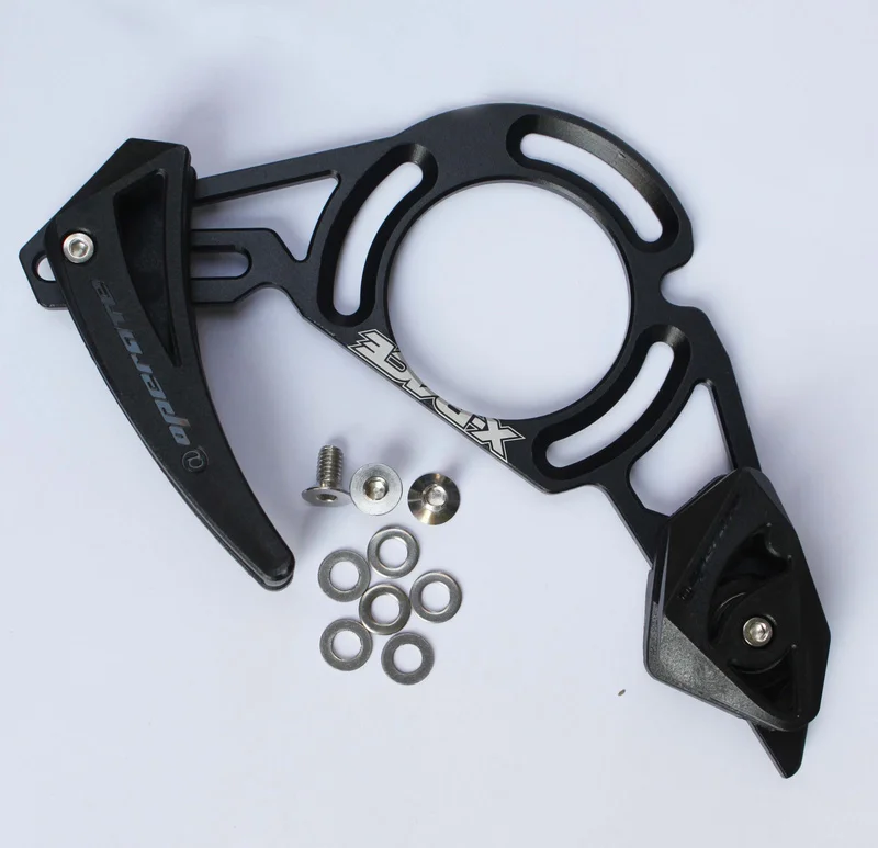 ISCG 05B Black Тайвань aoper сеть MTB направляющая система DH Горные велосипед направляющая велосипедной цепи цепное устройство для улавливания капель Велосипедное ограждение цепи - Цвет: ISCG 05B Black