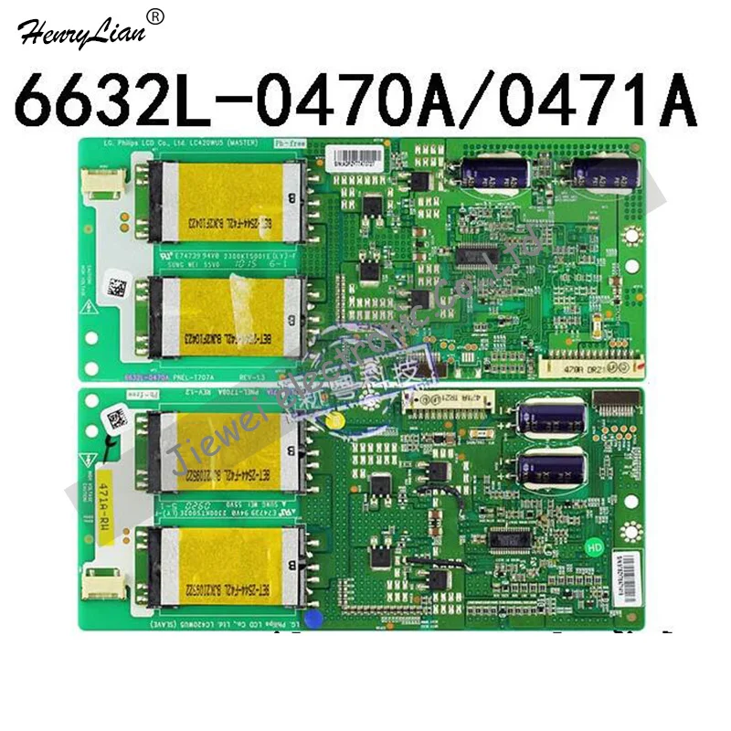 HENRYLIAN (JieWei) Бесплатная доставка 1 шт. 6632L 0471A + 0470A логика доска|board|board board |