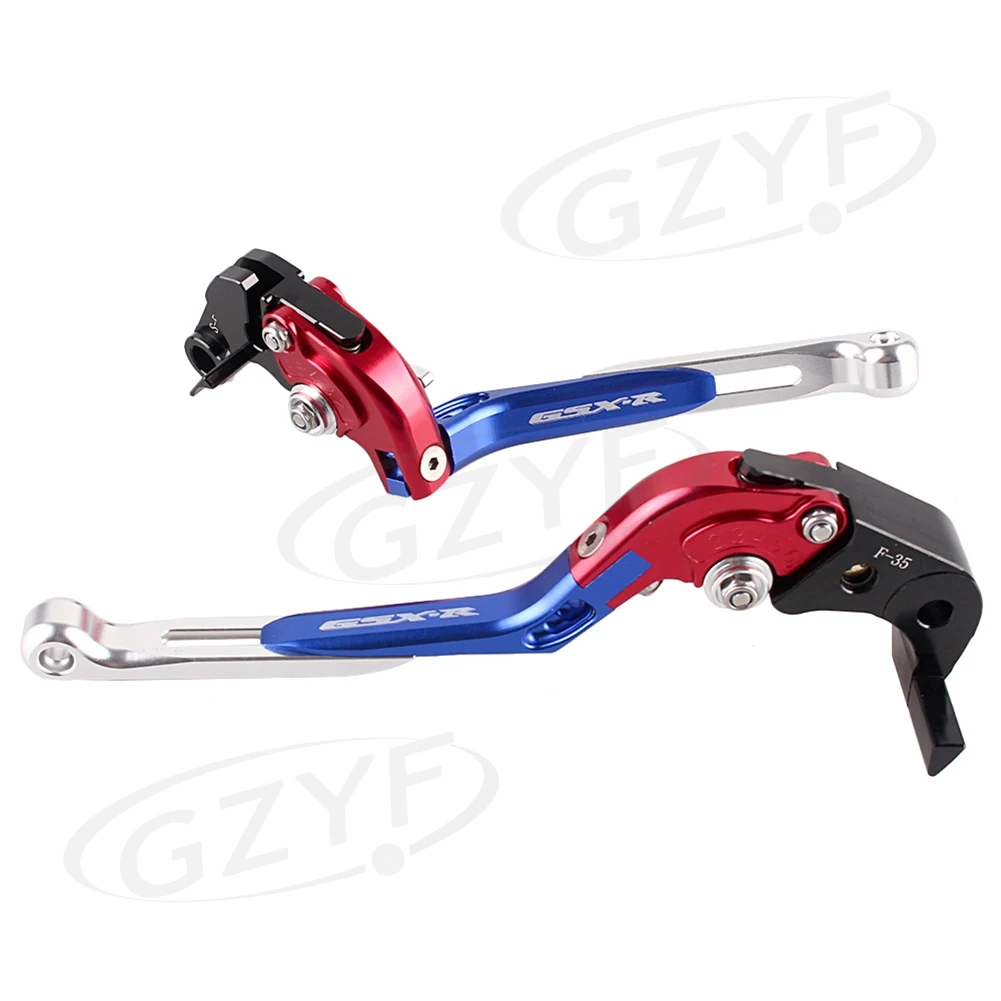 CNC регулируемые Складные Выдвижные тормоз Cutch рычаги для SUZUKI GSXR 600 750 1997-2003 K1& GSXR1000 2001 2002 2003 2004 K3