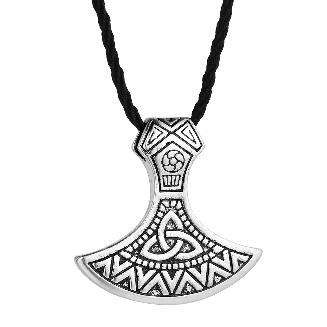 Подвеска в виде топора Cxwind Thor Hammer ювелирное изделие Valknut Odin ожерелье с символом