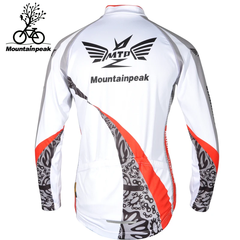 Mountainpeak 2017 Велосипедное пальто из флиса с длинным рукавом мужская куртка Верхняя