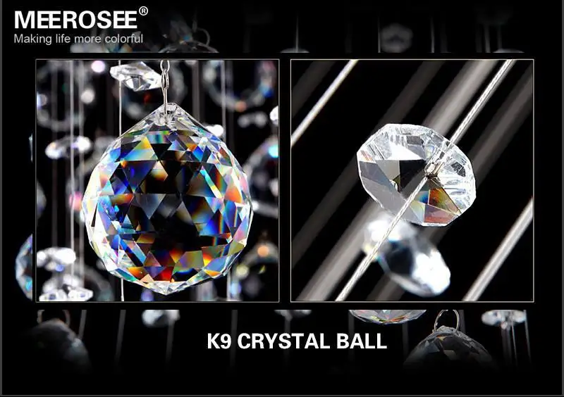 Длинный дизайнерский Хрустальный потолочный светильник спиральные люстры лампа