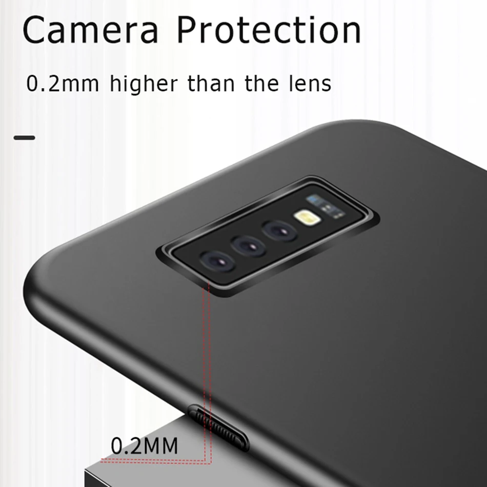 Ультра-тонкий чехол для samsung M20 жесткий из поликарбоната Galaxy S10 Lite Plus плюс Чехол |