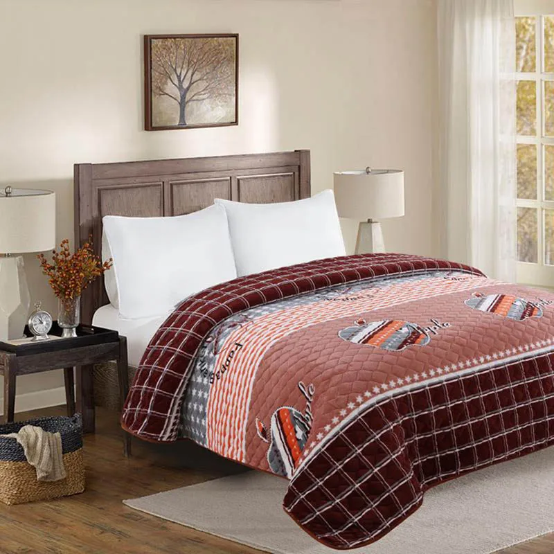 PHUWONDA домашнее стеганое покрывало с принтом летнее одеяло | Дом и сад