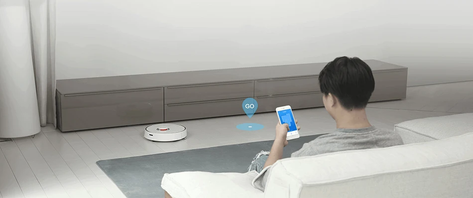 Xiaomi MIJIA Электрический робот-пылесос бытовой Беспроводной интеллектуальный подметальный пылеуловитель автоматическая зарядка с управлением приложением