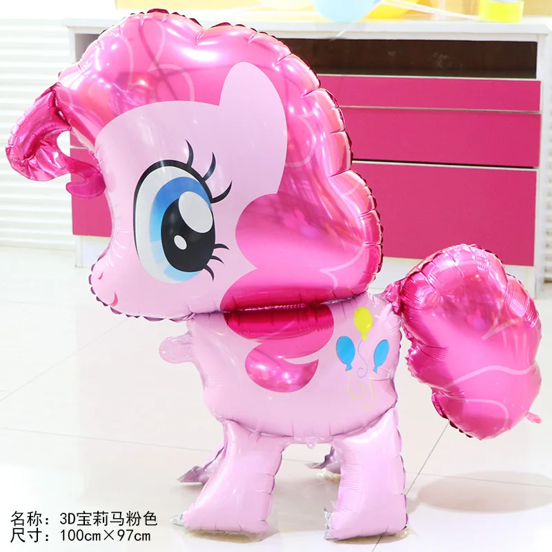 Omilut Baby Shower Unicorn Balloons Aluminium Foil Happy Birthday Party Decoration Supplies | Дом и сад