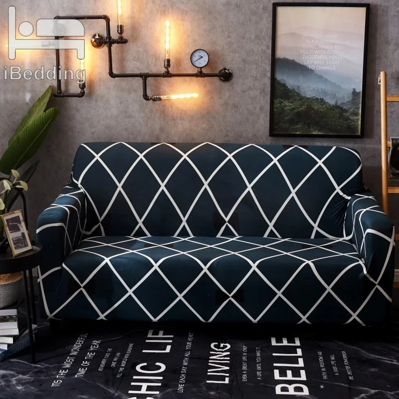 Перекрывающийся сетчатый защитный чехол для дивана гостиной чехлов секционных L
