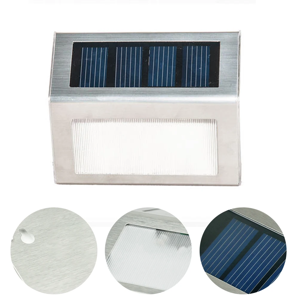 4 шт. светодиодный солнечный свет наружное освещение сада украшения