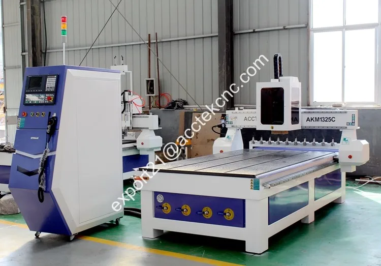 ACCTEK 1325 автоматический инструмент changer деревообрабатывающий линейный atc cnc