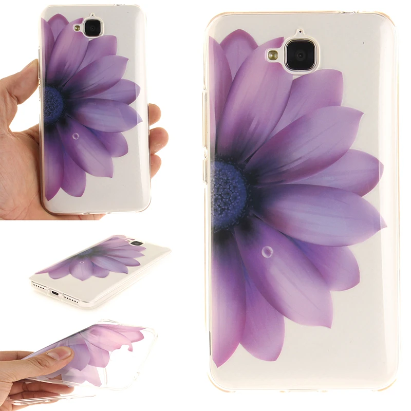 TPU чехол для телефона huawei Y6 Pro Y 6 Y6Pro 6Pro TIT U02 L01 Honor 4C око насладиться 5 4 c крышка