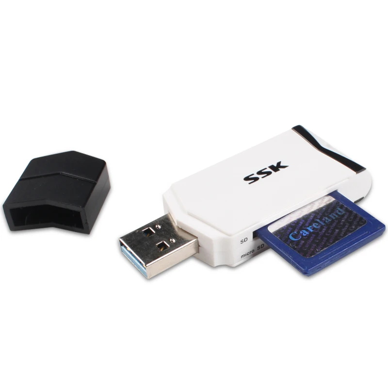 ССК SCRM601 USB3.0 все в 1 Card Reader картридер два слота SD TF флэш память высокое Скорость для