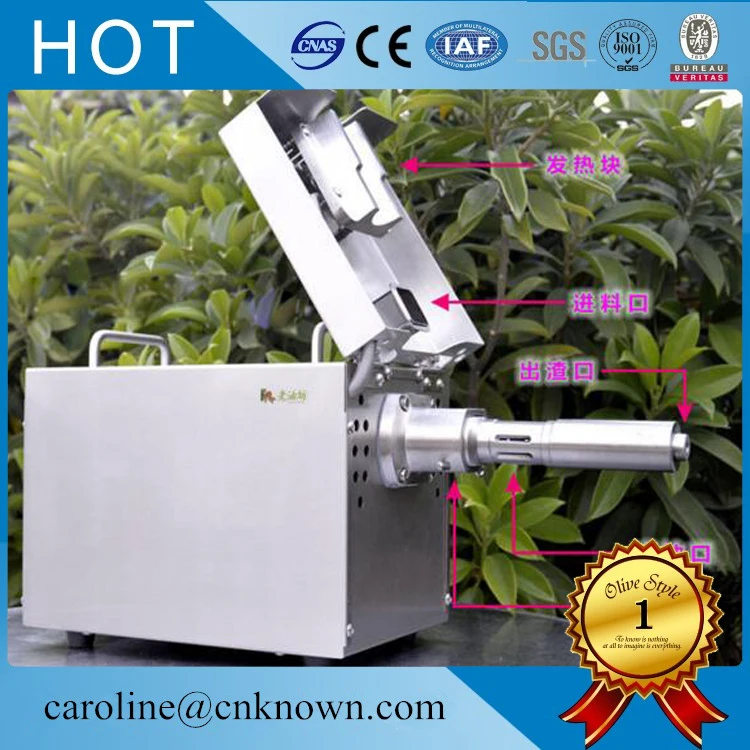 

NEW Automatic Stainless Steel Small Home Oil Press Machine Cold Hot press for peanut,coconut