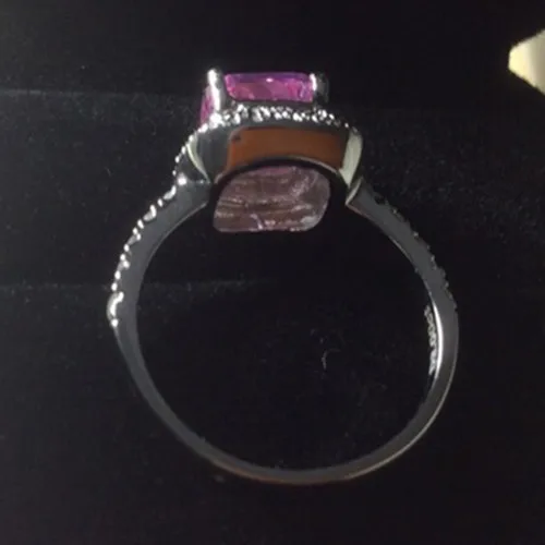 Оптовая продажа новый дизайн однотонное кольцо 750 белое золото Halo стиль на