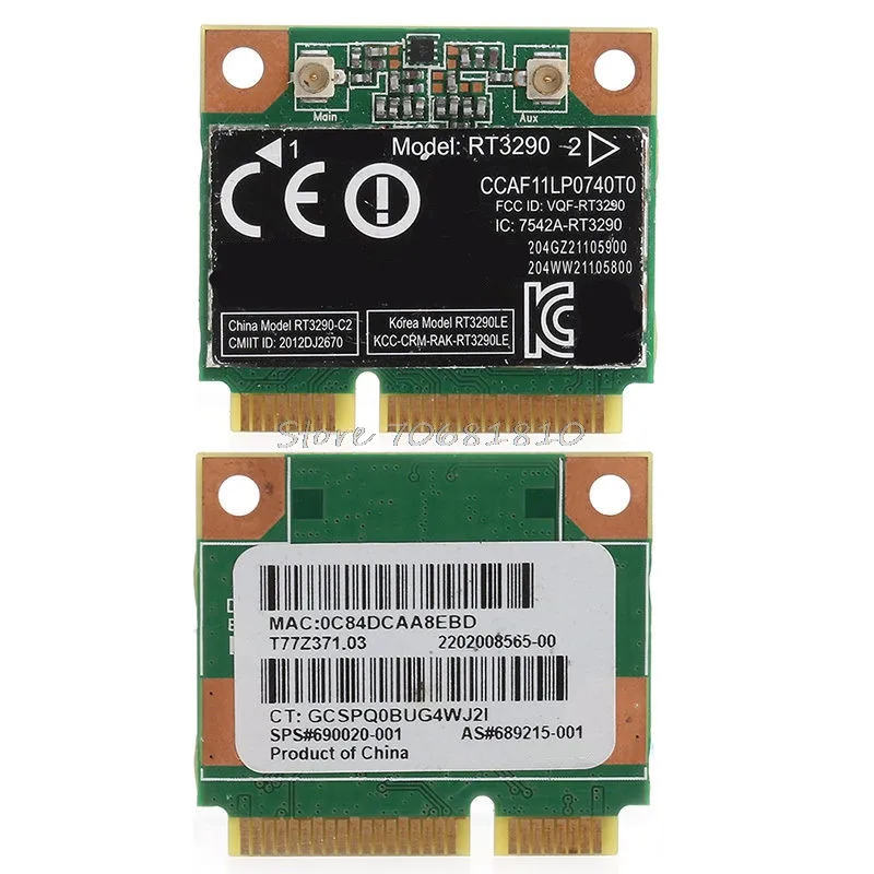 Беспроводная сетевая карта Wi Fi 150 м Bluetooth для HP Pavilion G72000 Ralink RT3290 Прямая