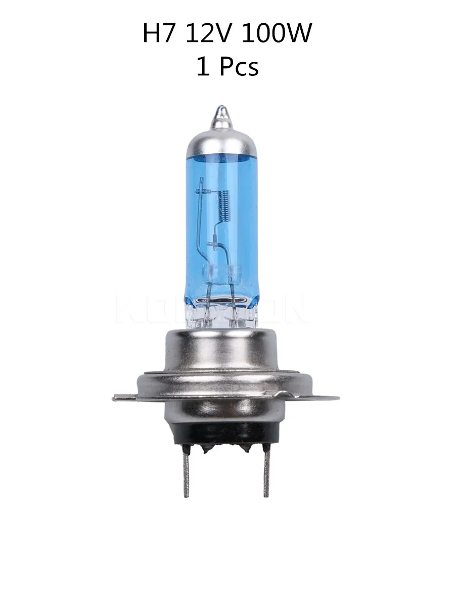 2 шт. H7100W 12V Супер яркая белая противотуманная лампа 100W передсветильник РА