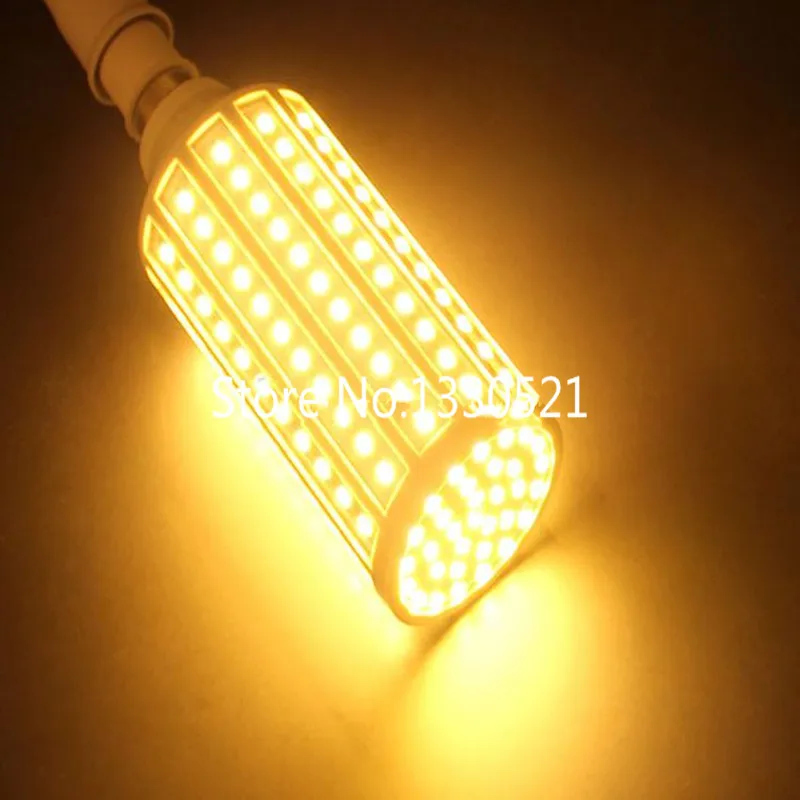 Супер яркая диммируемая SMD 5630 Светодиодная кукурузная Лампа B22 E14 E26 E27 E39 E40