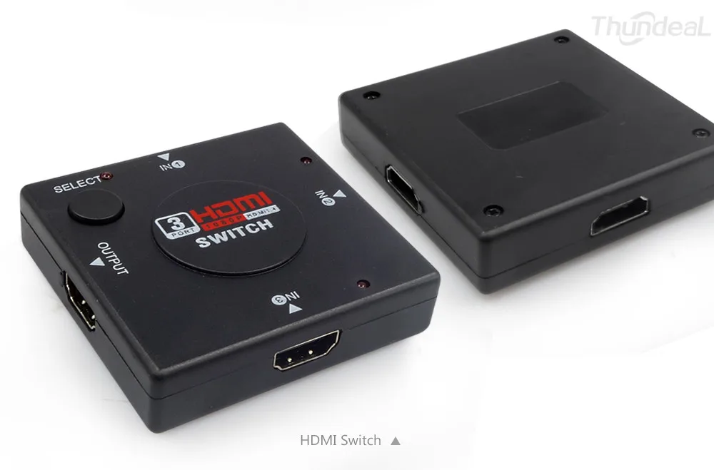 ThundeaL 3/5 Вход до 1 выход HDMI переключатель 1080P Переключатель HDMI ИК-пульт дистанционного управления Управление для PS3 Xbox HD ТВ DVD ТВ проектор